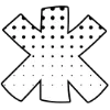 ❗ Эмодзи «Комикс-шрифт, жёлтый и белый, русские и английские» для Telegram
