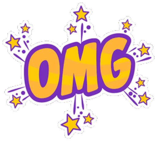😱 Стикер «Comic Expressions» для Telegram
