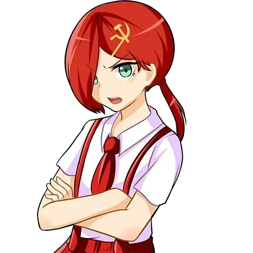 😤 Стикер «communism-chan» для Telegram