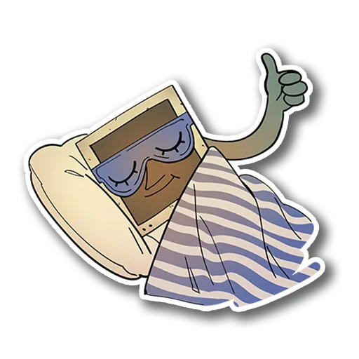 😴 Стикер «EGOR COMPIK MASKOT» для Telegram