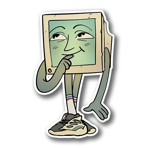 😏 Стикер «EGOR COMPIK MASKOT» для Telegram
