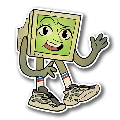 🙂 Стикер «EGOR COMPIK MASKOT» для Telegram