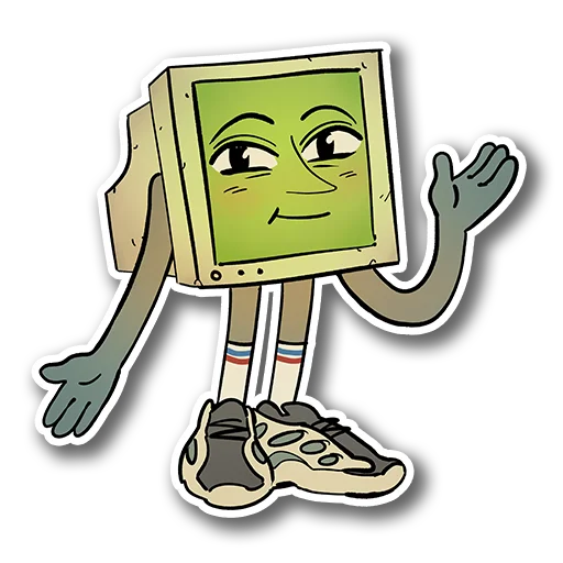 🙂 Стикер «EGOR COMPIK MASKOT» для Telegram