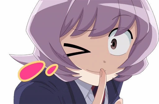 😉 Стикер «Komi-san wa Comyushou Desu» для Telegram