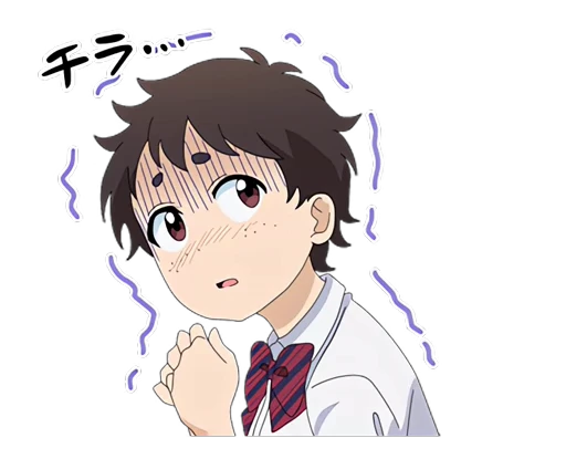 😨 Стикер «Komi-san wa Comyushou Desu» для Telegram