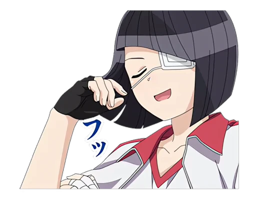 😏 Стикер «Komi-san wa Comyushou Desu» для Telegram