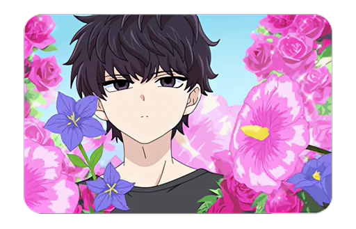 💐 Стикер «Komi-san wa Comyushou Desu» для Telegram