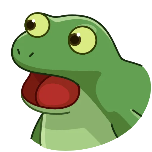 😨 Стикер «Concerned Froge» для Telegram