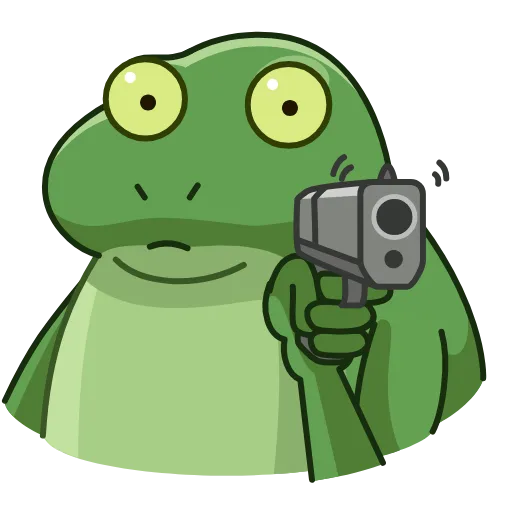 🔫 Стикер «Concerned Froge» для Telegram
