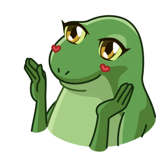 😊 Эмодзи «Concerned Froge Emoji» для Telegram