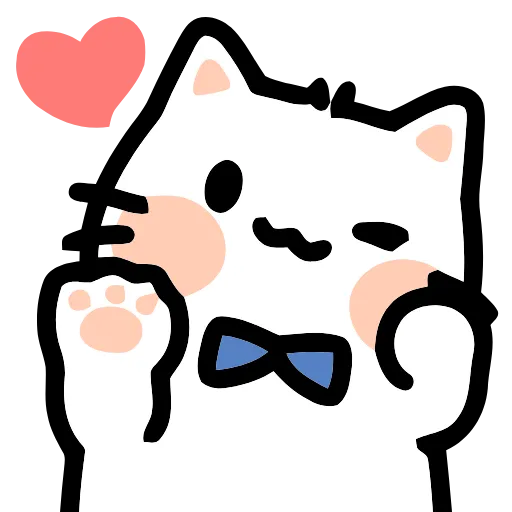 Эмодзи Connected Cat для Telegram — скачать