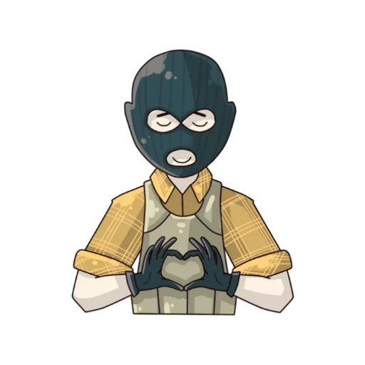 😍 Стикер «CS GO» для Telegram