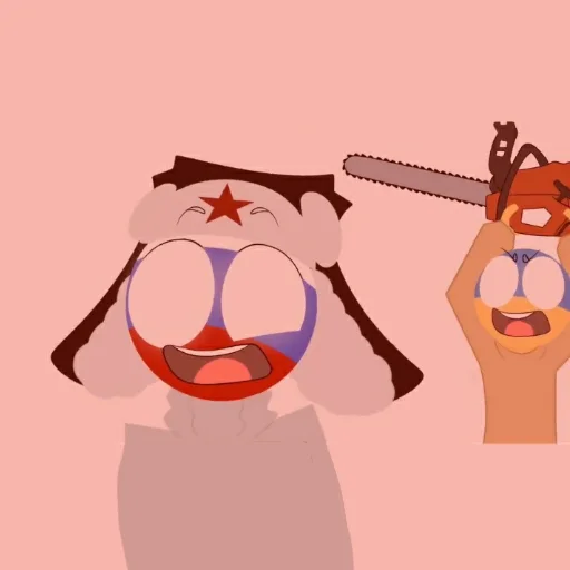 👺 Стикер «Contryhumans» для Telegram