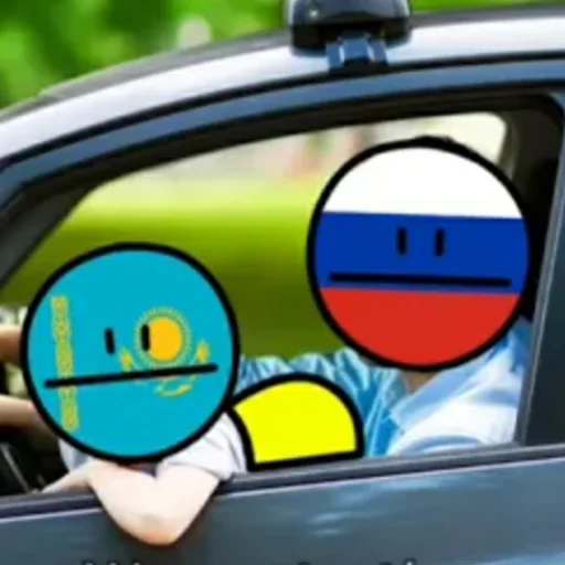 😐 Стикер «Contryhumans» для Telegram