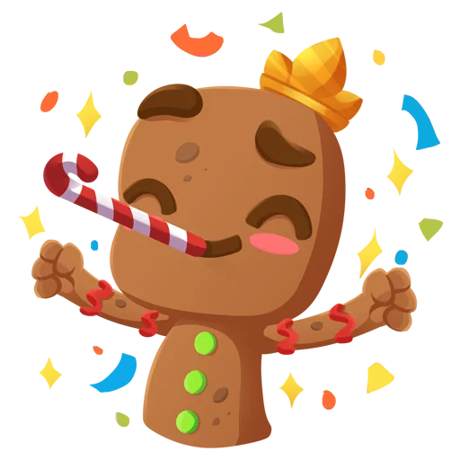 🎉 Стикер «КУКИБОЙ» для Telegram