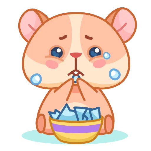 😬 Эмодзи «Хомячок Коржик» для Telegram