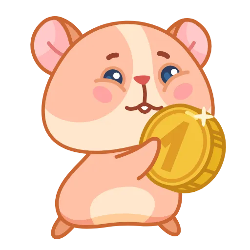 🤩 Эмодзи «Хомячок Коржик» для Telegram