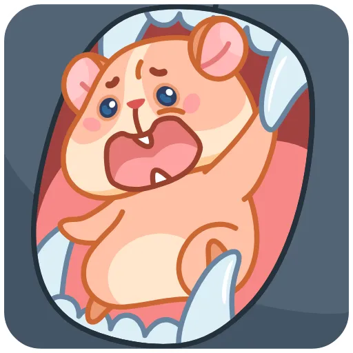 🤩 Эмодзи «Хомячок Коржик» для Telegram