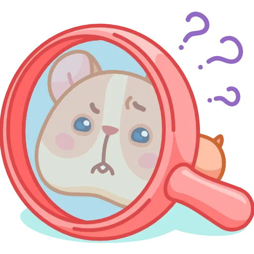 🔎 Эмодзи «Хомячок Коржик» для Telegram