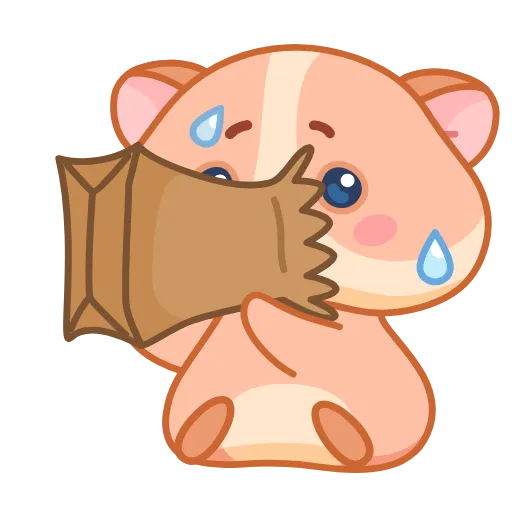 🤩 Эмодзи «Хомячок Коржик» для Telegram