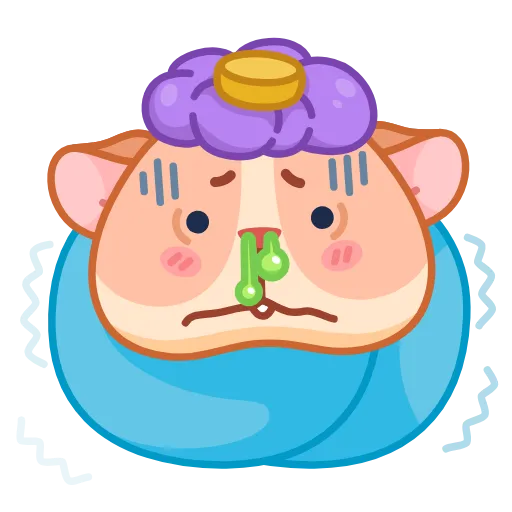 😬 Эмодзи «Хомячок Коржик» для Telegram