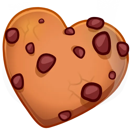 🎁 Эмодзи «Cookie Heart >» для Telegram