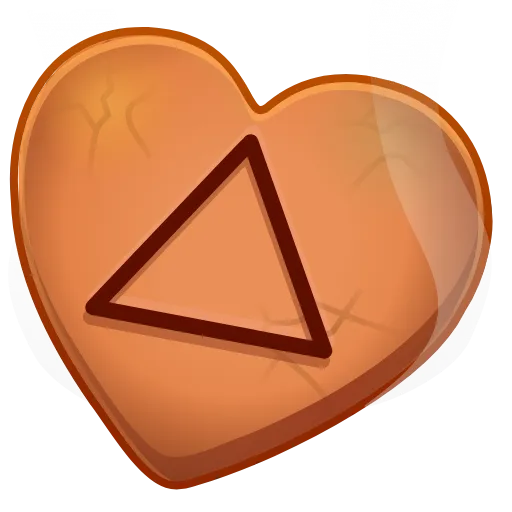 🍪 Эмодзи «Cookie Heart» для Telegram