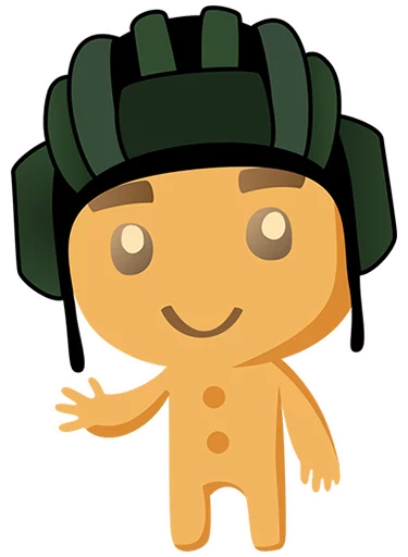 ✋ Стикер «Печенька Пикабу ч.1 Cookie stickers. pt.1» для Telegram