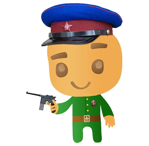 👮 Стикер «Печенька Пикабу ч.1 Cookie stickers. pt.1» для Telegram