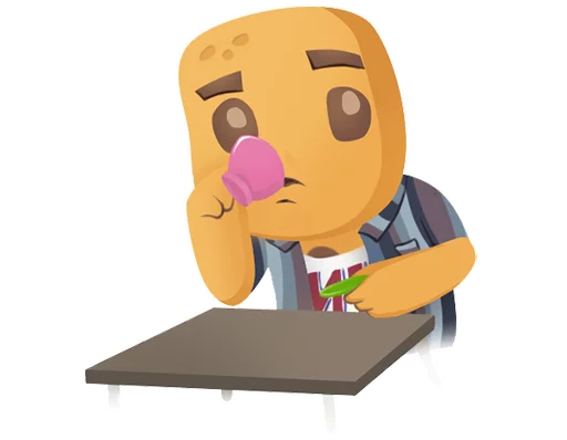 ☕ Стикер «Печенька Пикабу ч.1 Cookie stickers. pt.1» для Telegram