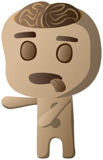 💀 Стикер «Печенька Пикабу ч.1 Cookie stickers. pt.1» для Telegram