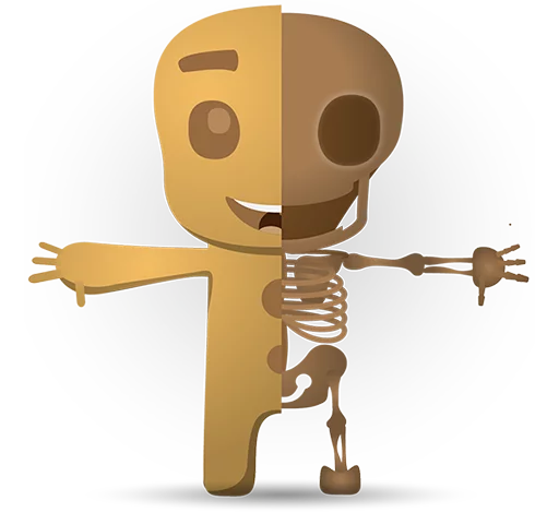 💀 Стикер «Печенька Пикабу ч.1 Cookie stickers. pt.1» для Telegram