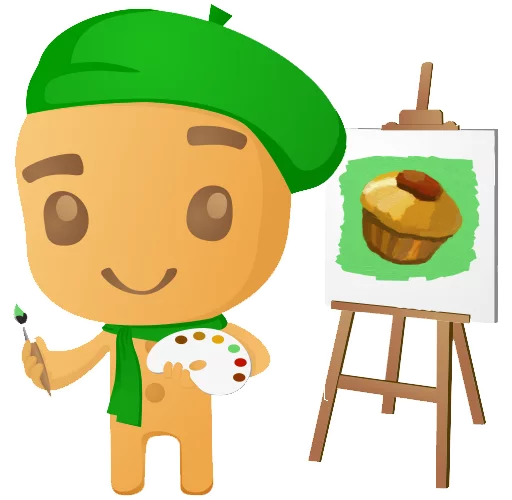 🎨 Стикер «Печенька Пикабу ч.1 Cookie stickers. pt.1» для Telegram