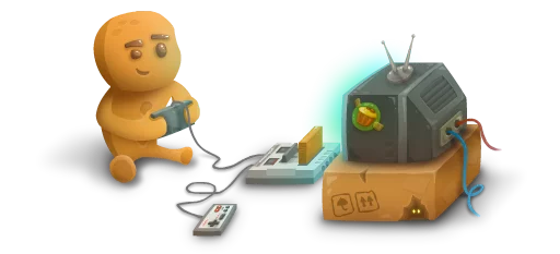 🎮 Стикер «Печенька Пикабу ч.1 Cookie stickers. pt.1» для Telegram