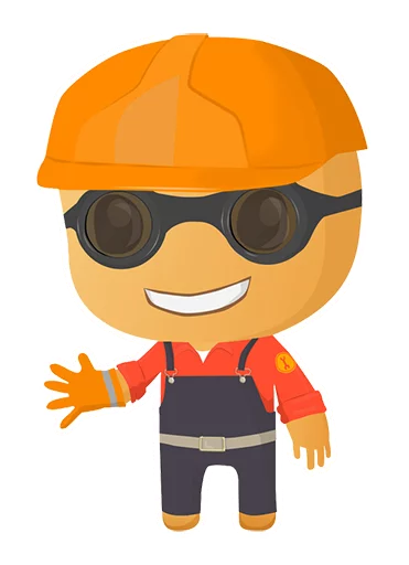 👷 Стикер «Печенька Пикабу ч.1 Cookie stickers. pt.1» для Telegram