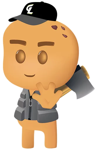 🔧 Стикер «Печенька Пикабу ч.1 Cookie stickers. pt.1» для Telegram