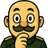 🤔 Эмодзи «Добрый адмирал» для Telegram