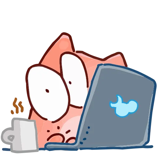 👨‍💻 Эмодзи «Набор эмоджи с котом Топчиком из ВК в качестве» для Telegram