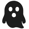 😮 Эмодзи «Сool ghost» для Telegram