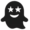 🤩 Эмодзи «Сool ghost» для Telegram