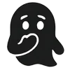🤭 Эмодзи «Сool ghost» для Telegram
