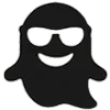 😎 Эмодзи «Сool ghost» для Telegram
