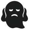 😱 Эмодзи «Сool ghost» для Telegram