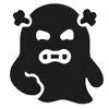 🤬 Эмодзи «Сool ghost» для Telegram