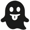 🤪 Эмодзи «Сool ghost» для Telegram