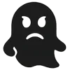😡 Эмодзи «Сool ghost» для Telegram
