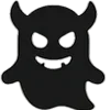 😈 Эмодзи «Сool ghost» для Telegram
