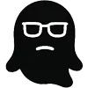 🥸 Эмодзи «Сool ghost» для Telegram