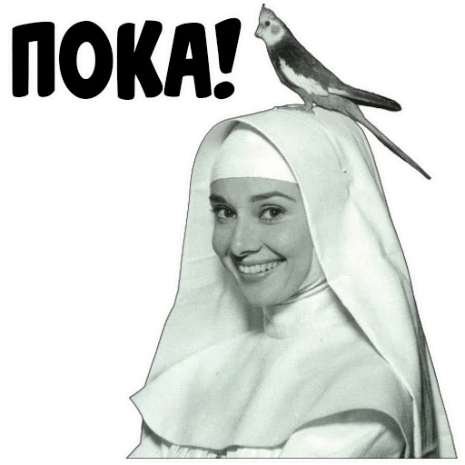 🖐 Стикер «coolnuns» для Telegram