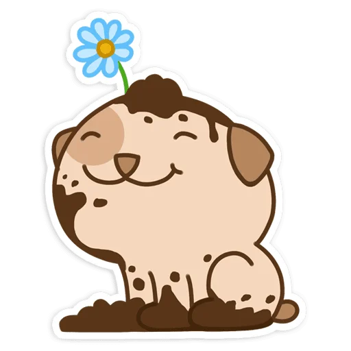 🌼 Стикер «Купер» для Telegram